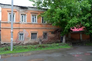 Здание, где размещался военно-революционный комитет и первый уездный комитет РКП(б)