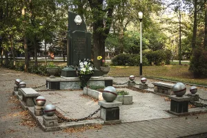 Могила И.М. Поддубного (1870-1949), чемпиона мира по классической борьбе