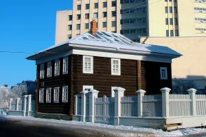 Дом, в котором жил, отбывая в 1911-1912 гг. ссылку, И.В. Сталин