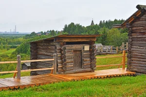 Амбар-ледник Фатьянова (макет) (Малые Корелы)