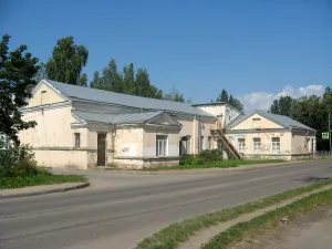 Народный дом. Здание, где в 1905 году проходил революционный митинг крестьян Ямбургского уезда (Кингисепп)