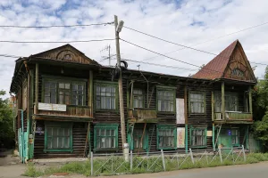 Особняк, образец застройки казачьего форштадта (Омск)