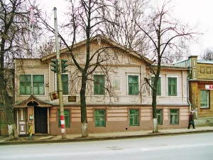 Дом, в котором в квартире Невзоровых в июне 1900 г. было проведено собрание Нижегородских социал-демократов при участии В.И. Ленина (Нижний Новгород)