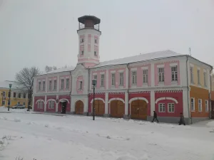 Здание пожарной части с каланчой
