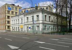 Дом, у которого погиб рабочий завода «Динамо» Д.В. Астахов (Таганский)
