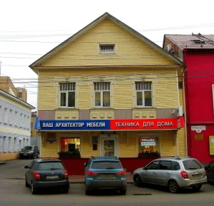Городская усадьба В.П. Карпова. Флигель деревянный (Архангельск)