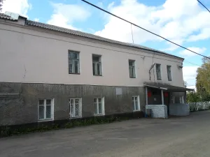 Здание, где в ноябре 1917 г. — феврале 1918 г. размещался первый штаб Красной Гвардии Юрьев-Польского совета рабочих и солдатских депутатов (Юрьев-Польский)