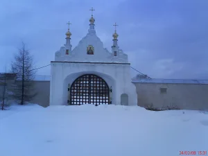 Северное прясло стен со Святыми воротами (Тобольск)