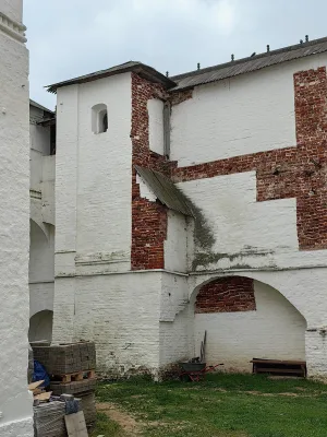 Палатка при церкви Иоанна Богослова (фрагмент) (Ростов)