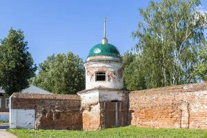 Стены с пятью башнями (стены и башни) (Суздаль)
