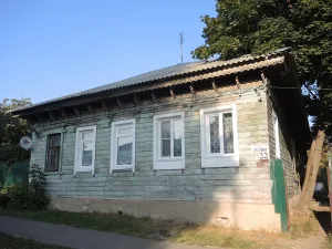 Здание, в котором располагался Меленковский уездный отряд ЧОН (Меленки)