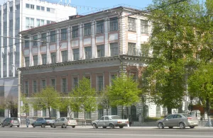 Здание Казенной палаты, где в 1866-1867 гг. служил писатель-сатирик Михаил Евграфович Салтыков-Щедрин (Тула)